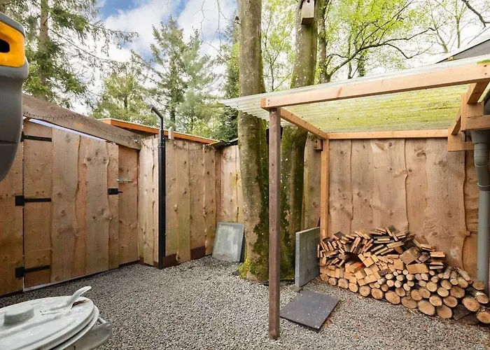 Chalet Knus 2persoons I Bosrijke Omgeving